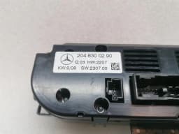 MERCEDES-BENZ Mercedes C Class W204 Car Climate Control A2048300290 Climate Control Panel A/C USA — thumbnail 6
