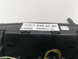 MERCEDES-BENZ Mercedes W219 W211 Rear Car Climate Control A2118300285 Rear Climate Control Panel — thumbnail 5