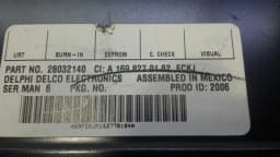 MERCEDES-BENZ Mercedes R Class W251 Electronic Module A1698270162 Control Unit Radio Sirius — thumbnail 2