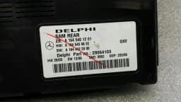 MERCEDES-BENZ Mercedes R Class W251 Rear SAM Module A1645401201 Control Unit REAR — thumbnail 2