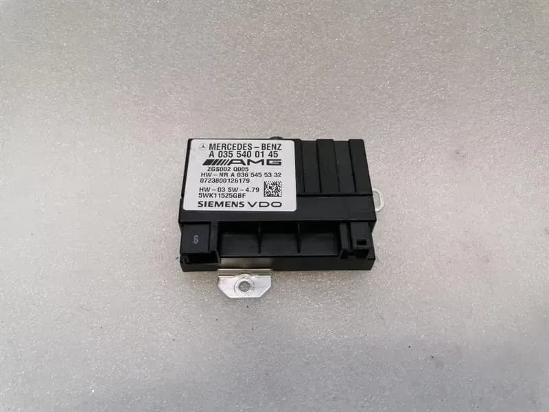 MERCEDES ML W164 ELECTRONIC MODULE A0355400145 CONTROL UNIT FUEL PUMP AMG