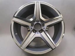 MERCEDES-BENZ Mercedes C63 AMG W204 REAR Alloy Wheel A2044014002 alloy rim rear 9jx18h2 et54 — thumbnail 10