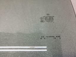 MERCEDES-BENZ Mercedes C Coupe W204 Left Front Door Glass A2047250500 Door Window Front Left — thumbnail 4
