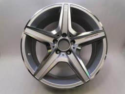 MERCEDES-BENZ Mercedes C63 AMG W204 FRONT Alloy Wheel A2044013902 Alloy Rim 8J X 18H2 ET 45 — thumbnail 1