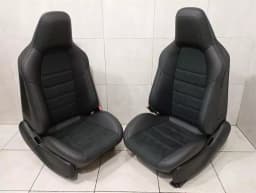 MERCEDES-BENZ Mercedes C63 AMG Alcantara leather performance seats W204 seats leather black — thumbnail 1