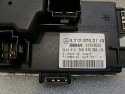 MERCEDES-BENZ Mercedes C Class W204 Heater Resistor A2128702110 Blower Regulator Regulator — thumbnail 4