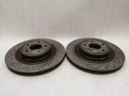 MERCEDES-BENZ Mercedes C63 AMG W204 Rear Brake Disc A2044239598 Brake Disc Rear Set V8 — thumbnail 1