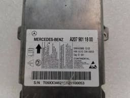 MERCEDES-BENZ Mercedes C Class W204 Safety Module ECU A2079011800 Air Control Unit SRS — thumbnail 5