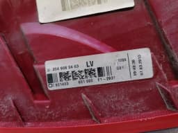 MERCEDES-BENZ Mercedes C W204 Left Rear Light A2049060403 Rear Left Tail Light MOP LED — thumbnail 5