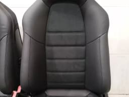 MERCEDES-BENZ Mercedes C63 AMG Alcantara leather performance seats W204 seats leather black — thumbnail 8