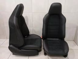 MERCEDES-BENZ Mercedes C63 AMG Alcantara leather performance seats W204 seats leather black — thumbnail 10