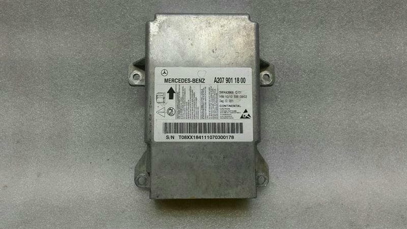 MERCEDES-BENZ Mercedes C Class W204 W207 Safety Module ECU A2079011800 Air Control Unit SRS