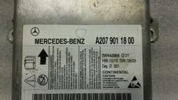 MERCEDES-BENZ Mercedes C Class W204 W207 Safety Module ECU A2079011800 Air Control Unit SRS — thumbnail 3