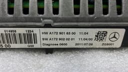 MERCEDES-BENZ MERCEDES C Class W204 Navigation Monitor A1729016500 Sat Nav Display Screen — thumbnail 6
