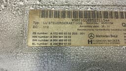 MERCEDES-BENZ Mercedes C Class W204 Multimedia Interface A1729009302 ECU — thumbnail 2