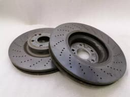 MERCEDES-BENZ Mercedes C C63 AMG W204 front brake disc set brake discs front — thumbnail 2