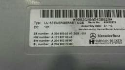 MERCEDES-BENZ Mercedes C Class W204 Multimedia Interface Module A2049000300 iPod Control Unit — thumbnail 5