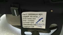 MERCEDES-BENZ Mercedes ML W164 steering column cover A1644600195 covering steering column — thumbnail 8