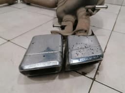 MERCEDES-BENZ Mercedes E63 W212 exhaust silencer A2124907035 AMG A2124906935 muffler — thumbnail 3