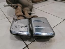 MERCEDES-BENZ Mercedes E63 W212 exhaust silencer A2124907035 AMG A2124906935 muffler — thumbnail 4