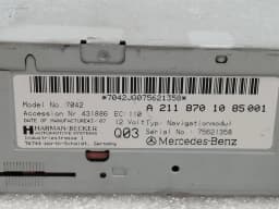 MERCEDES-BENZ MERCEDES CLS W219 DVD ROM A2118701085 SAT NAV COMPUTER — thumbnail 7