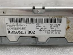 MERCEDES-BENZ Mercedes CLS W219 Amplifier A2118706989 Amplifier L7 Harman Becker L7 — thumbnail 7