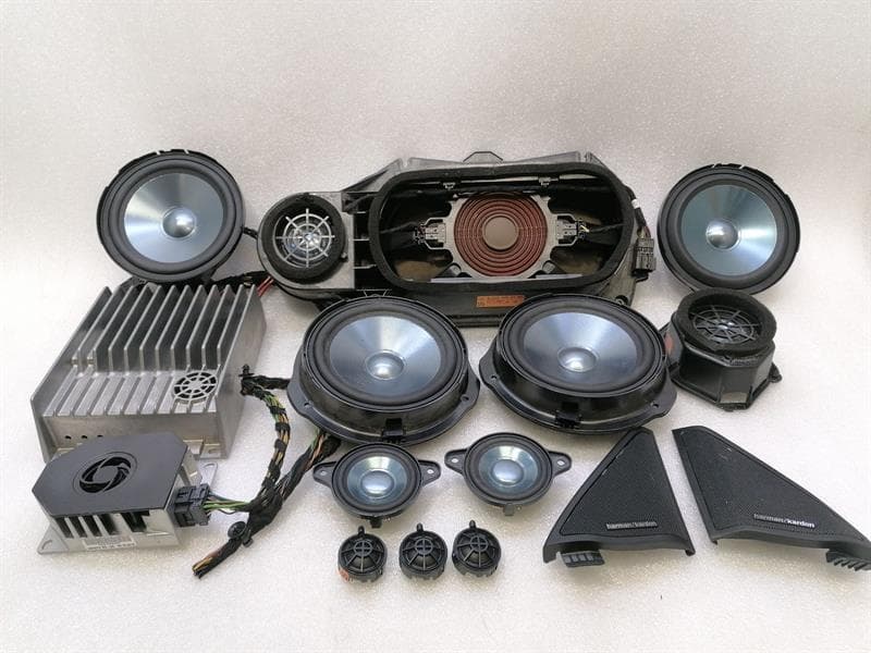 MERCEDES-BENZ MERCEDES E CLASS W212 SPEAKERS A2128202302 LOGIC SET OF 7 SPEAKERS SET