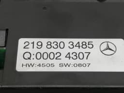 MERCEDES-BENZ Mercedes CLS W219 Car Climate Control A2198303485 Air Conditioning Control Panel A/C — thumbnail 7