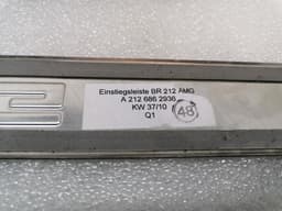 MERCEDES-BENZ Mercedes E Class E63 W212 AMG Door Sill Set A2126862936 Door Sill Trim Set — thumbnail 6