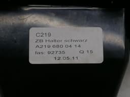 MERCEDES-BENZ Mercedes CLS W219 Cup Holders A2196800414 Cup Holder Holder — thumbnail 7
