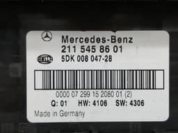 MERCEDES-BENZ Mercedes CLS W219 Fuse Box A2115458601 Fuse Box — thumbnail 5