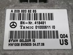MERCEDES-BENZ Mercedes CLS W219 electronic module A2038208285 control unit voice control — thumbnail 8
