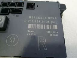 MERCEDES-BENZ Mercedes CLS W219 Door Module Set of 4 A2198202326 Door Control Unit Set — thumbnail 4