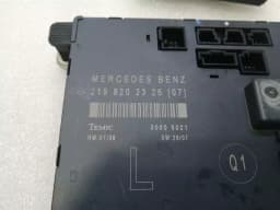 MERCEDES-BENZ Mercedes CLS W219 Door Module Set of 4 A2198202326 Door Control Unit Set — thumbnail 9