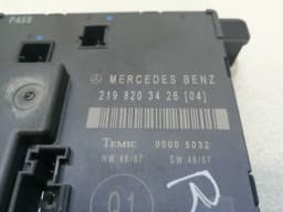 MERCEDES-BENZ Mercedes CLS W219 Door Module Set of 4 A2198202326 Door Control Unit Set — thumbnail 5