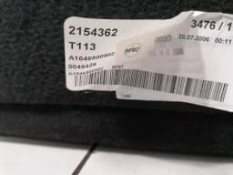 MERCEDES-BENZ Mercedes ML W164 Luggage Compartment Cover A1646800902 Trunk Trim — thumbnail 4