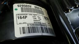 MERCEDES-BENZ Mercedes ML W164 rear heater blower A1648300008 engine heater blower rear — thumbnail 4