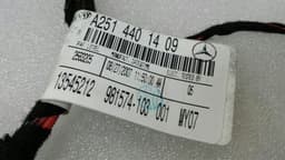 MERCEDES-BENZ Mercedes ML W164 Front Right Door Wiring A2514401409 Door Harness Front Right — thumbnail 2