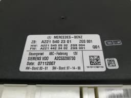 MERCEDES-BENZ Mercedes CL W216 ABC suspension modules A2215402301 ABC suspension control unit — thumbnail 4