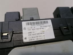 MERCEDES-BENZ Mercedes CL W216 Fuse Box A2215403550 Fuse Box SAM REAR — thumbnail 7
