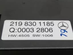 MERCEDES-BENZ Mercedes CLS W219 Car Climate Control A2198301185 Air Conditioning Control Panel A/C — thumbnail 6