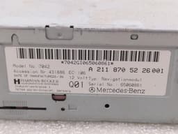 MERCEDES-BENZ Mercedes SL R230 W211 W219 DVD ROM A2118705226 Navi Computer Navigation GPS Module — thumbnail 6