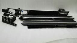 MERCEDES-BENZ Mercedes Veneer Set W212 A2126801071 Molding Set Code 736 Wood Ash Black E63 — thumbnail 1
