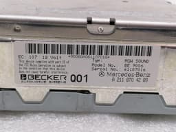 MERCEDES-BENZ Mercedes CLS W219 Amplifier Logic7 A2118704289 Amplifier L7 — thumbnail 7