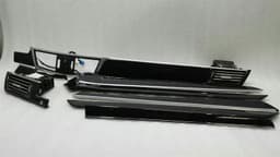 MERCEDES-BENZ Mercedes Veneer Set W212 A2126801071 Molding Set Code 736 Wood Ash Black E63 — thumbnail 2