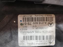MERCEDES-BENZ Mercedes CL63 W216 Left Head LightA2168207961 Headlight Left USA — thumbnail 10