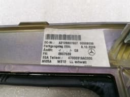 MERCEDES-BENZ Mercedes E W212 Gear Selector Surround A2126807807 Shift Bag Cover AMG — thumbnail 6