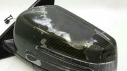 MERCEDES-BENZ Mercedes E W212 left door mirror A2128101976 exterior mirror left carbon E63 — thumbnail 4