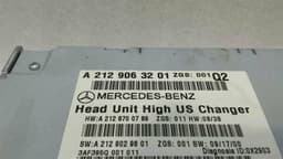 MERCEDES-BENZ Mercedes W212 CD Player Changer A2129063201 Audio System Controller High US — thumbnail 8