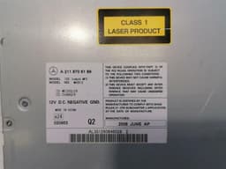 MERCEDES-BENZ MERCEDES ML W164 CD Changer A2118706189 CD Changer — thumbnail 3